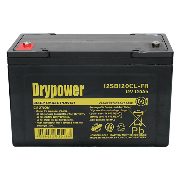 12V 120Ah Sealed Lead Acid Battery