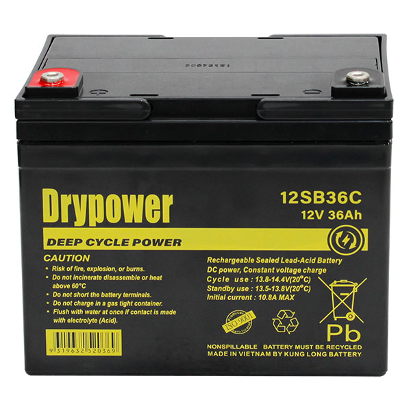 12V 36Ah Sealed Lead Acid Battery