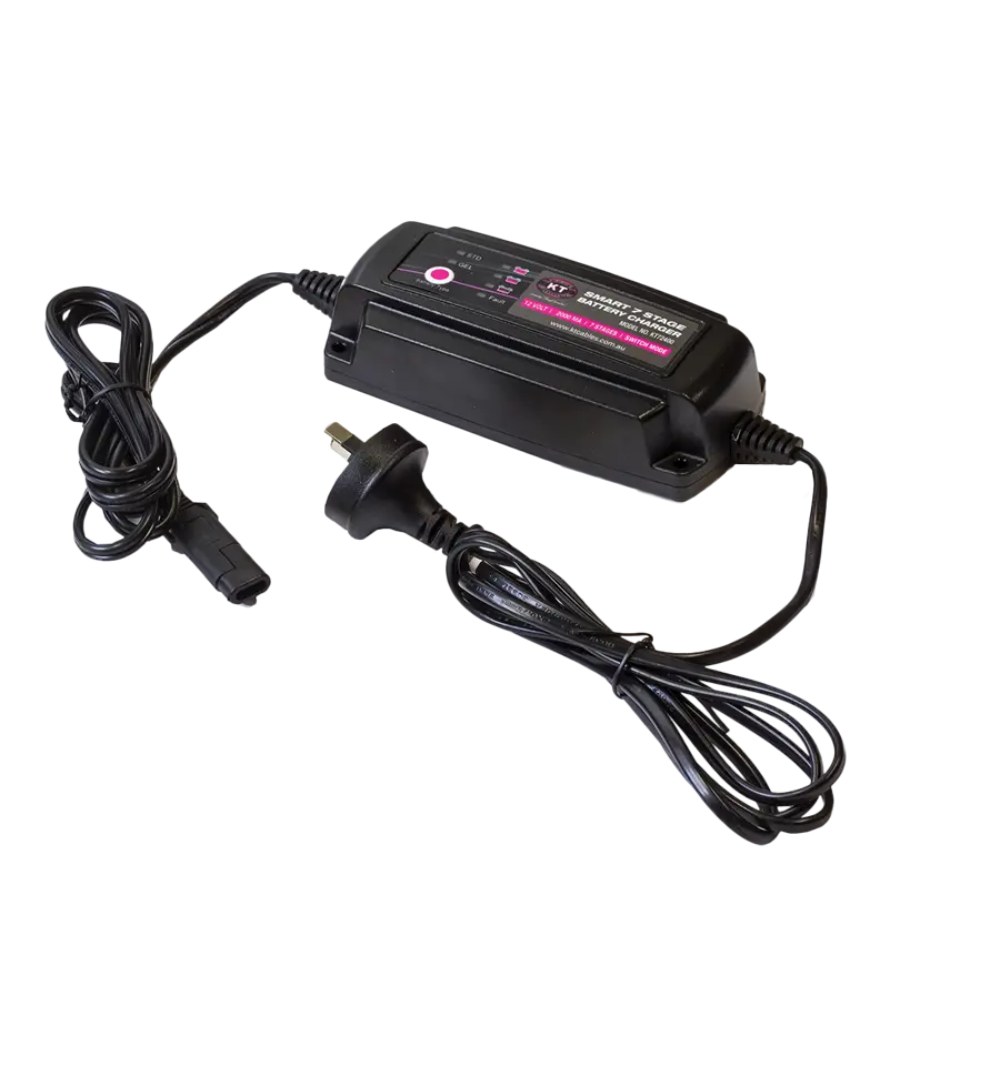 12V 2A 7-Stage Automatic Battery Charger - KT72400