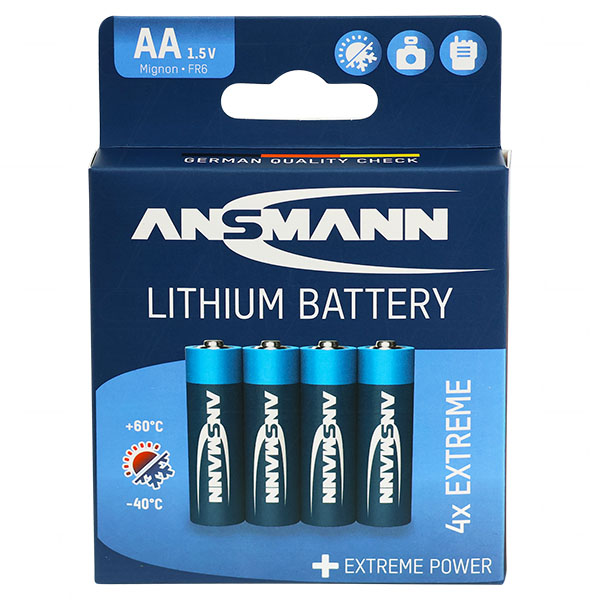 AA Lithium Batteries 1.5V