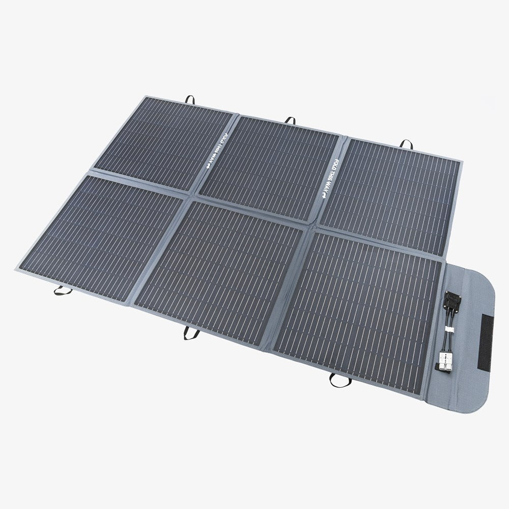 200W Portable Solar Blanket w/15A Regulator