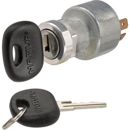 4 Position Ignition Switch (Contacts Rated 12A @ 12V)