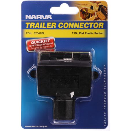 7 Pin Trailer Socket - Plastic