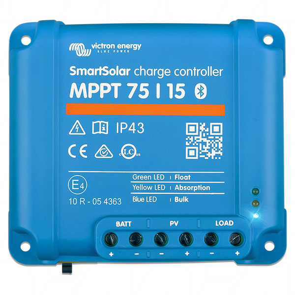 Victron SmartSolar MPPT 75/15 Solar Charge Controller
