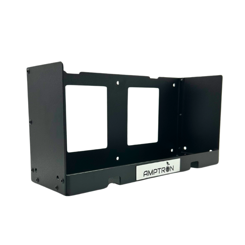 Amptron Universal Lite Weight Aluminium Mounting Tray – 12V 200Ah Slimline Battery