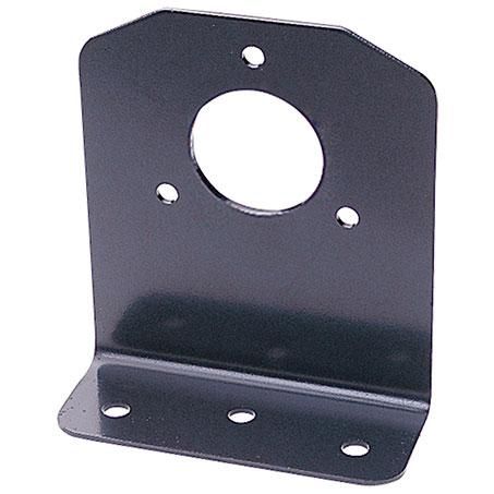 Angled Bracket for Large Round Plastic and Metal Sockets