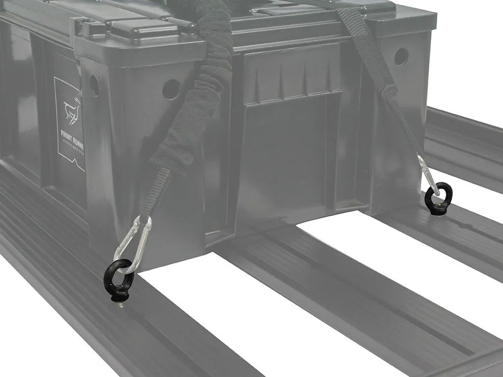 Black Tie Down Rings / Eye Nuts - Front Runner