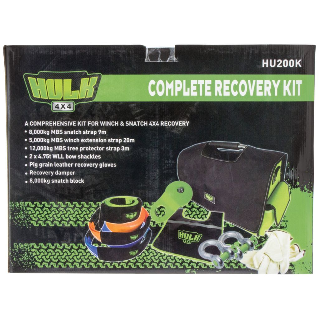 HULK 4x4 Complete Recovery Kit