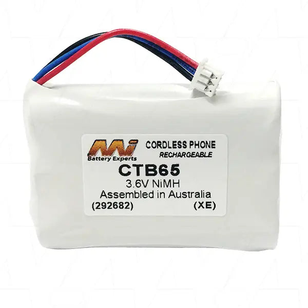 MI Battery Experts Cordless Phone Battery CTB65-BP1