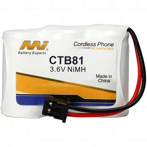 Master Instruments Cordless Phone Battery CTB81-BP1