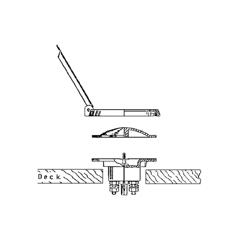 Deck Foot Switch for Anchor Winches - RWB1166 – Marine Australia