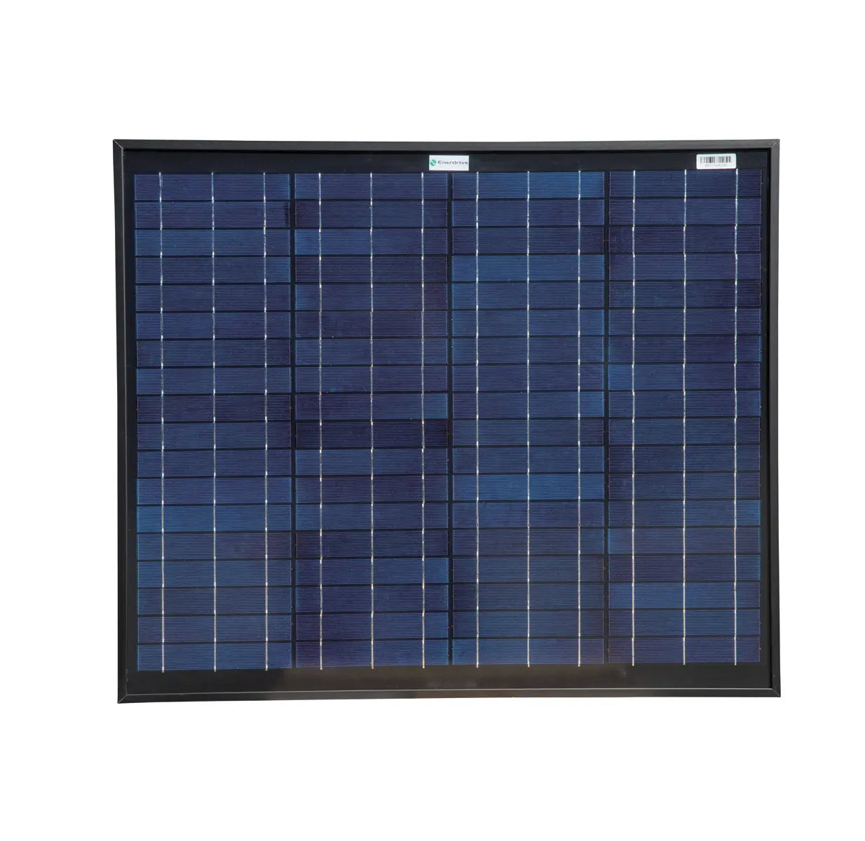 Enerdrive 40W Slim Solar Panel Black Frame 24V (SP-EN40W-24V-B)