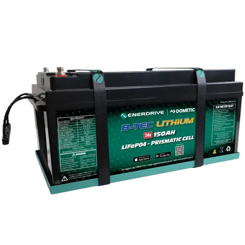 Enerdrive B-TEC 150amp / 24v LiFePO4 Battery Gen2