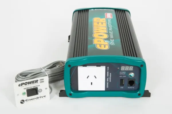 Enerdrive ePOWER 1000w/12v PSW Inverter