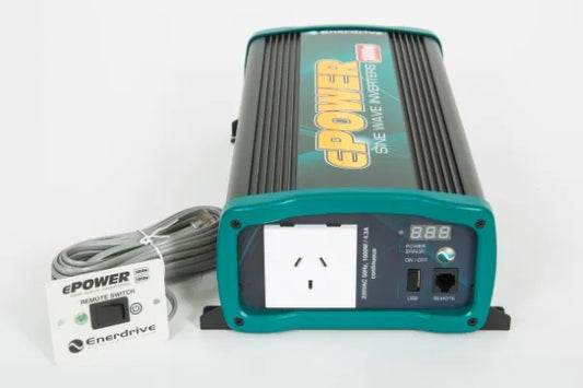 Enerdrive ePOWER 1000w/12v PSW Inverter