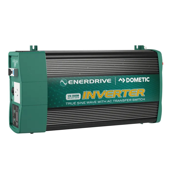 Enerdrive ePOWER 2000w/12v w/RCD & AC Tfer Switch