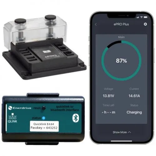 Enerdrive ePRO PLUS Shunt and Bluetooth Kit