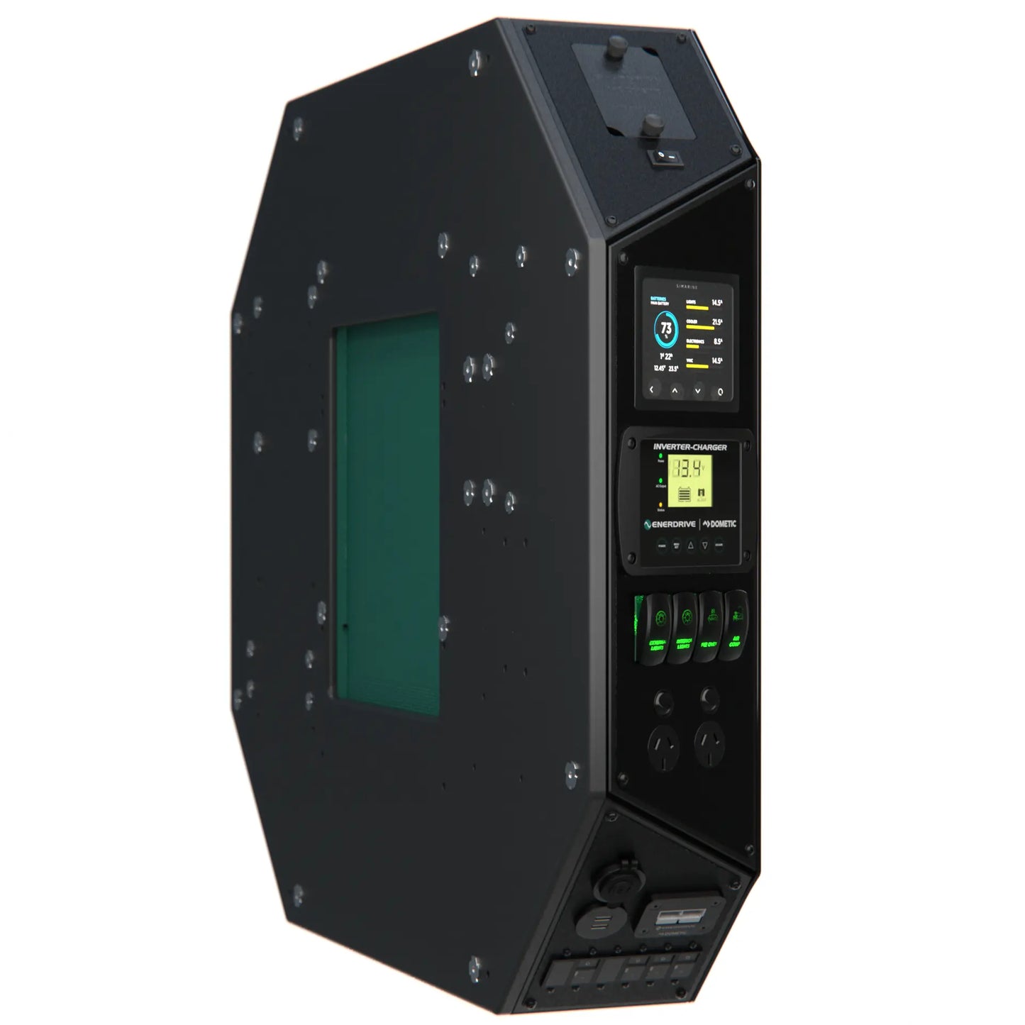 Enerdrive Voyager System - 3000W / 100A Inverter-Charger + 40A DC-DC (with Simarine SCQ50)