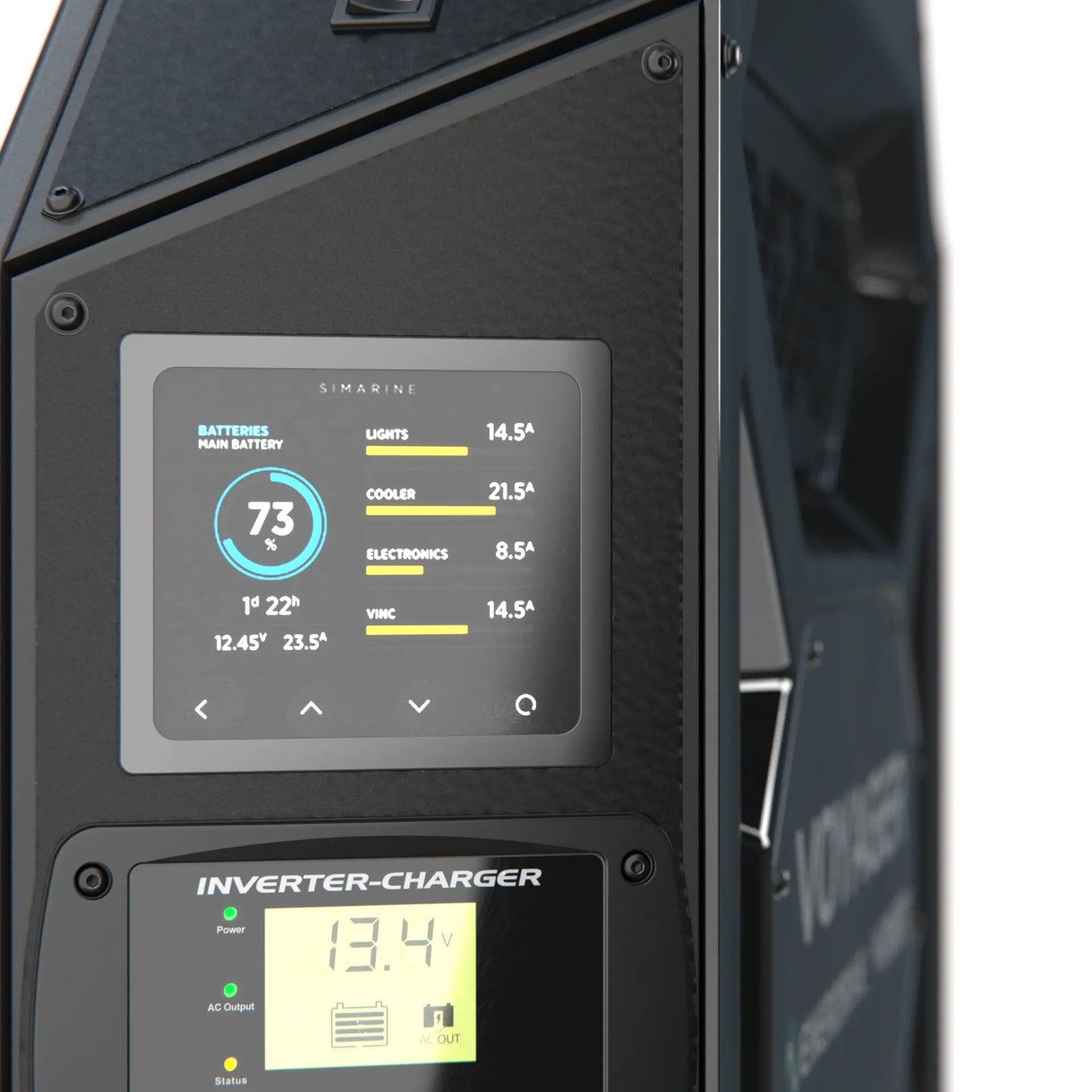 Enerdrive Voyager System - 3000W / 100A Inverter-Charger + 40A DC-DC (with Simarine SCQ50)