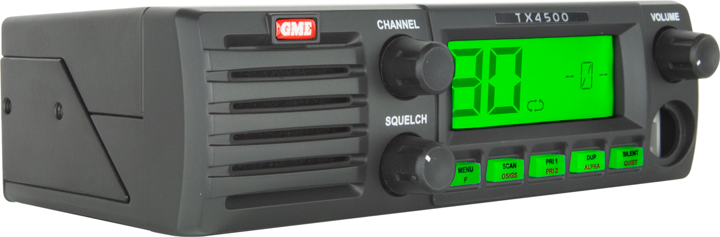 GME 5 Watt DIN Mount UHF CB Radio with ScanSuite™