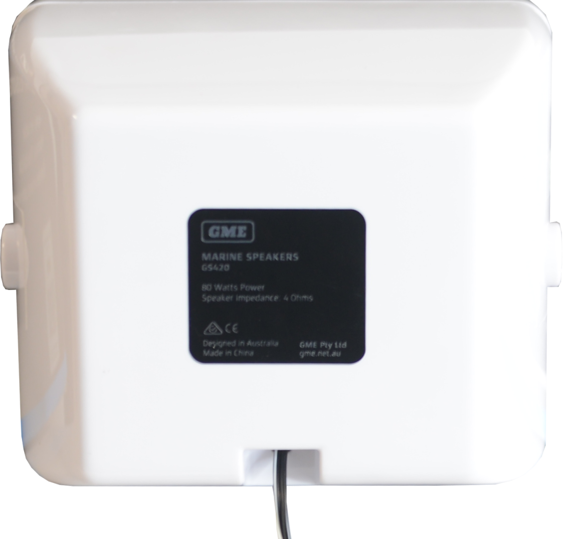 GME 80 Watt IP54 Marine Box Speakers