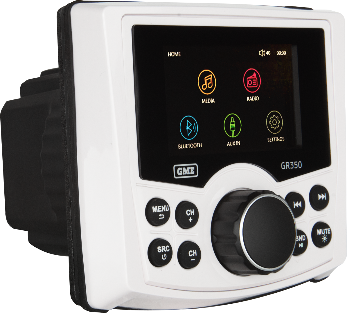 GME Bluetooth AM/FM Marine Stereo - White