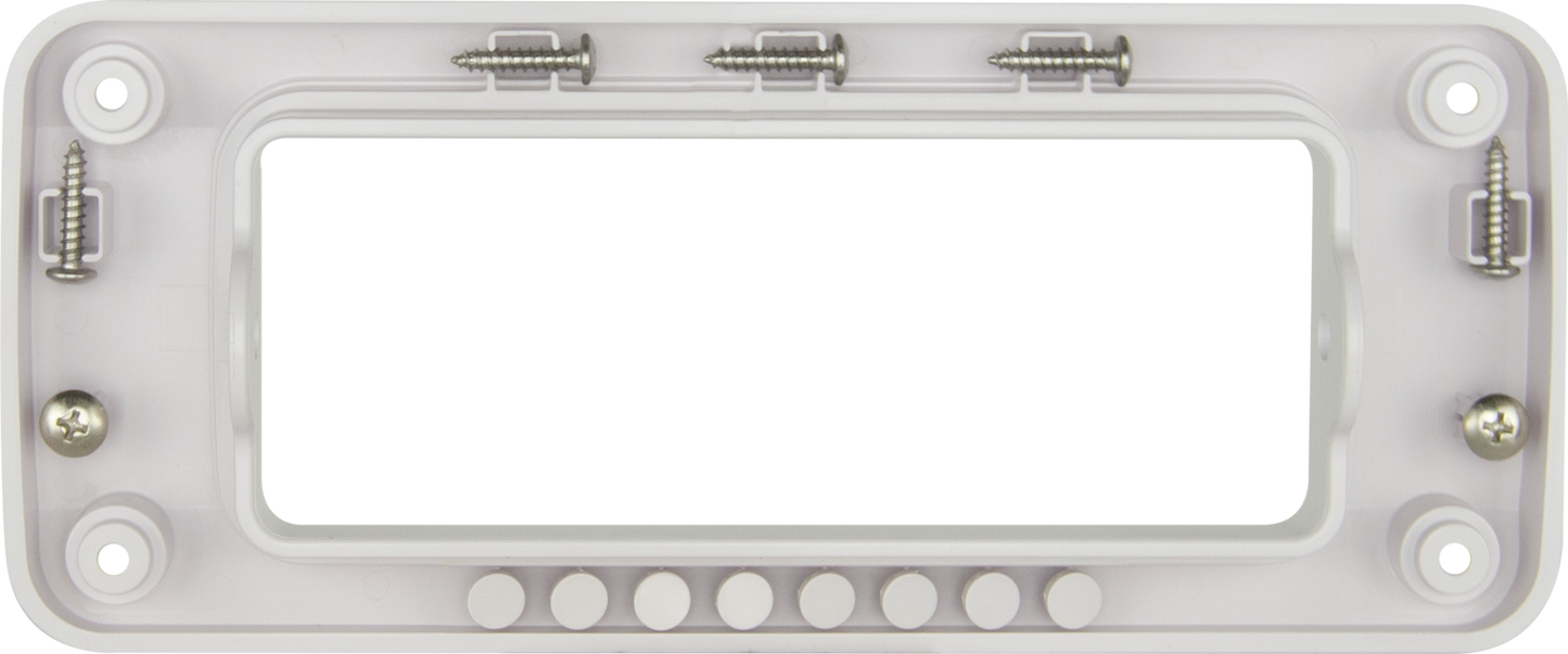 GME Flush Mount Bracket - Suit GX400 / GX700 / GR300BTW - White