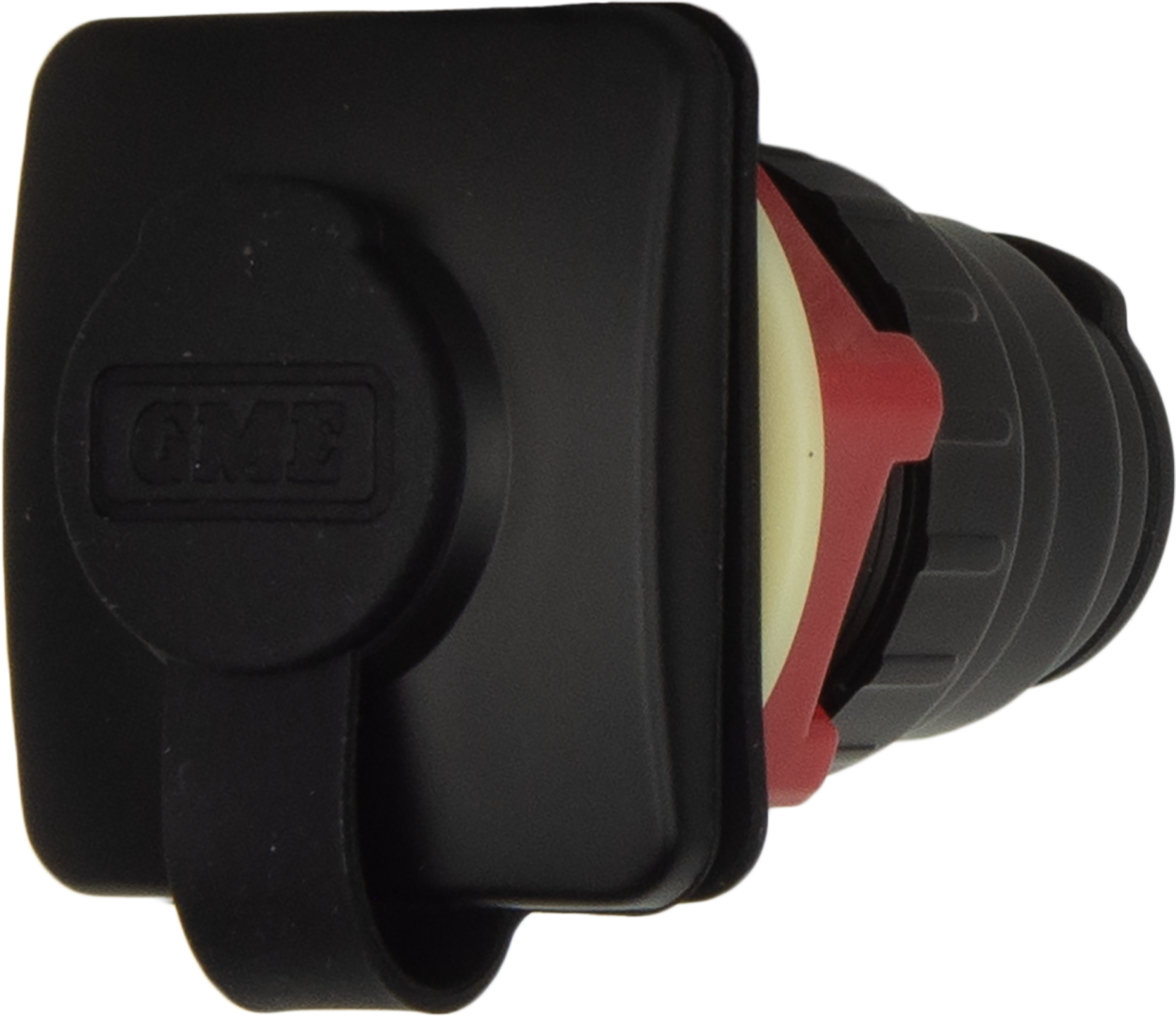 GME Flush Mount Microphone socket - Suit GX400 / GX700 - Black