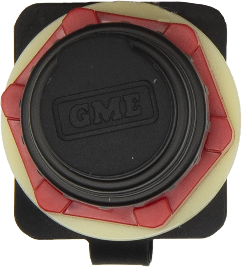 GME Flush Mount Microphone socket - Suit GX400 / GX700 - Black