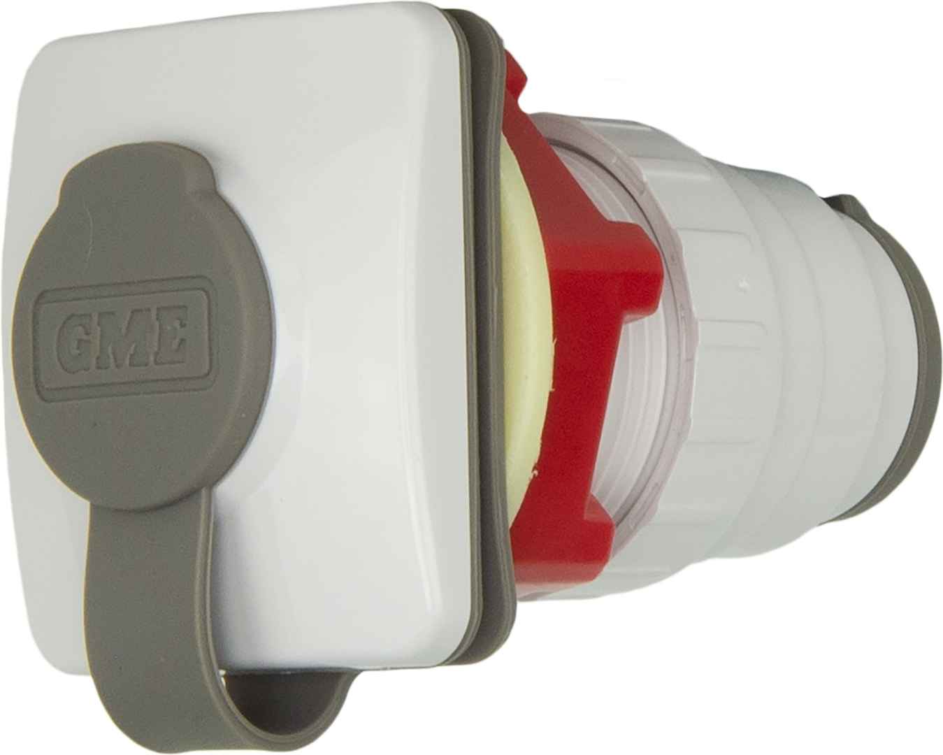 GME Flush Mount Microphone socket - Suit GX400 / GX700 - White