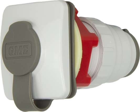 GME Flush Mount Microphone socket - Suit GX400 / GX700 - White