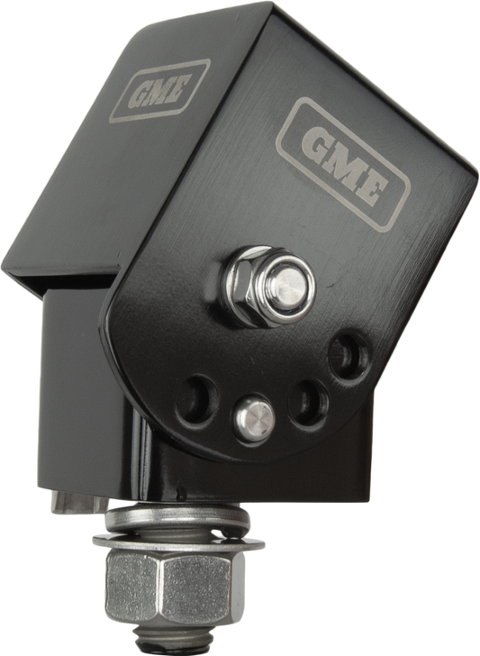 GME Fold-Down Antenna Mounting Bracket - Black