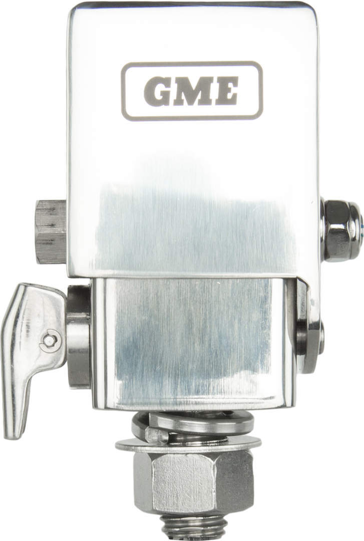 GME Fold-Down Antenna Mounting Bracket - Stainless Steel