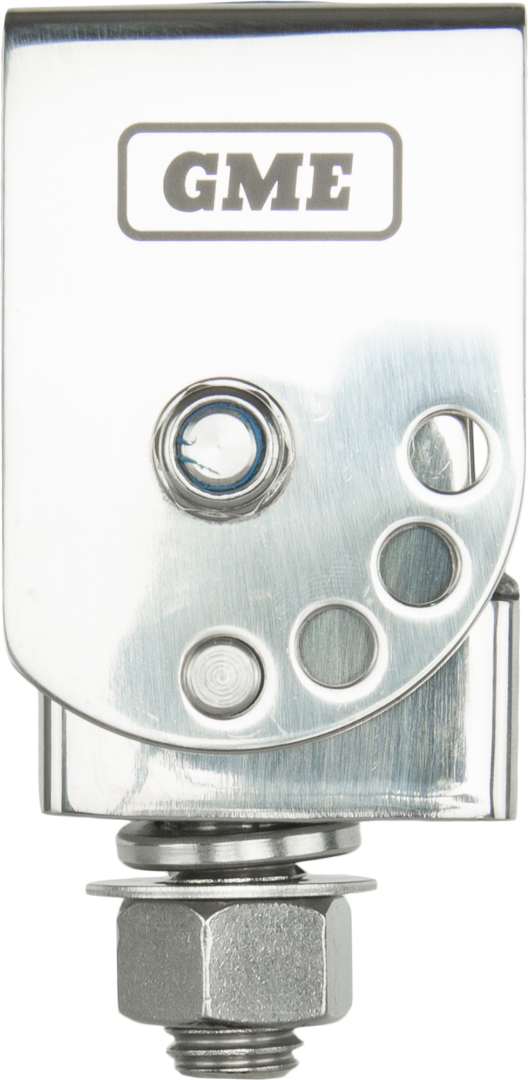 GME Fold-Down Antenna Mounting Bracket - Stainless Steel