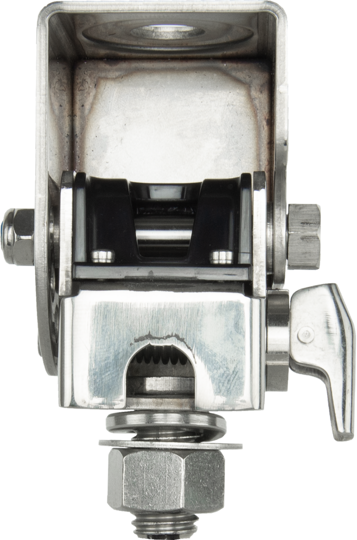 GME Fold-Down Antenna Mounting Bracket - Stainless Steel