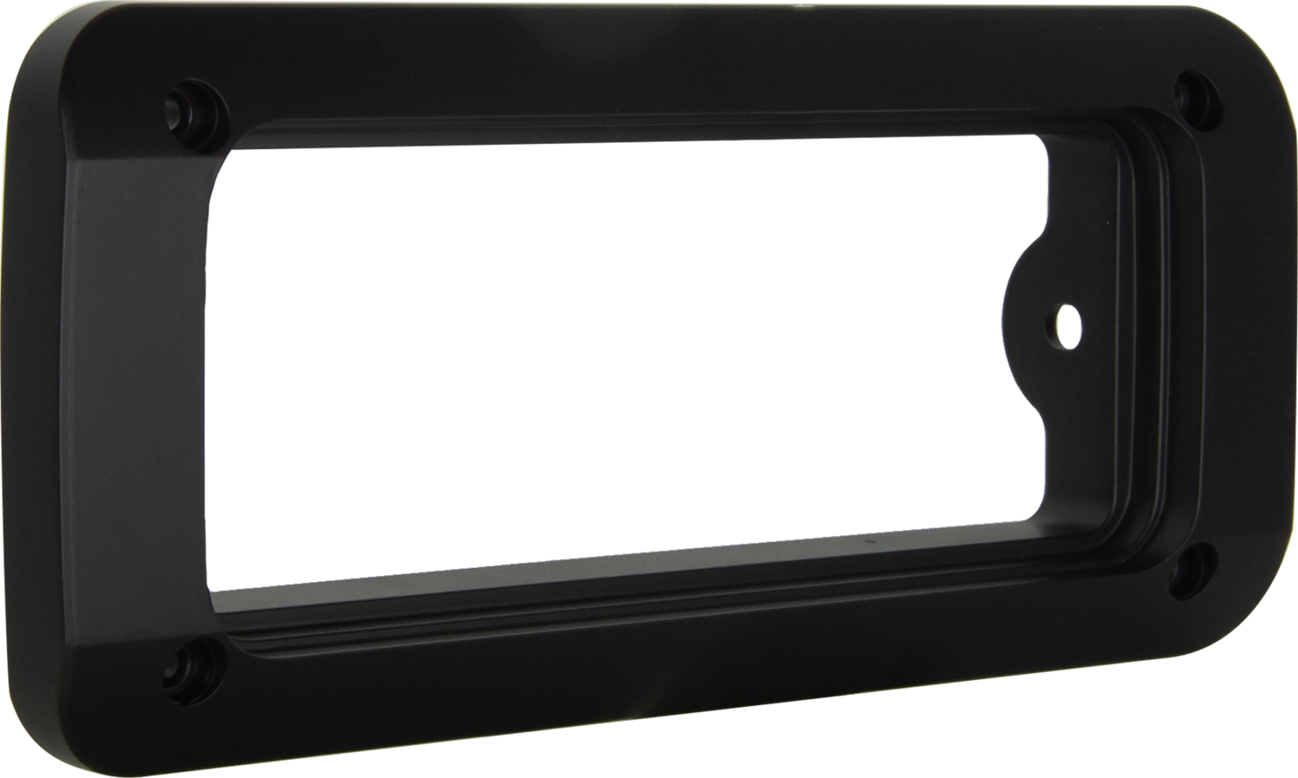GME Large Flush Mount Bracket - Suit GX400 / GX700 - Black