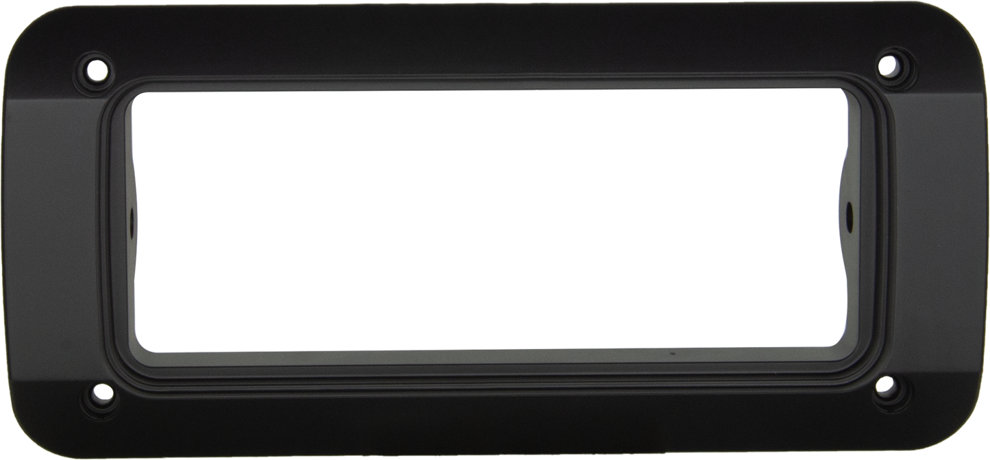 GME Large Flush Mount Bracket - Suit GX400 / GX700 - Black