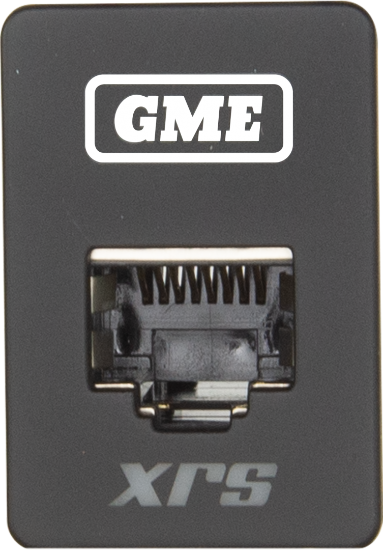 GME RJ45 Pass-Through Adaptor - Type 1 (White)