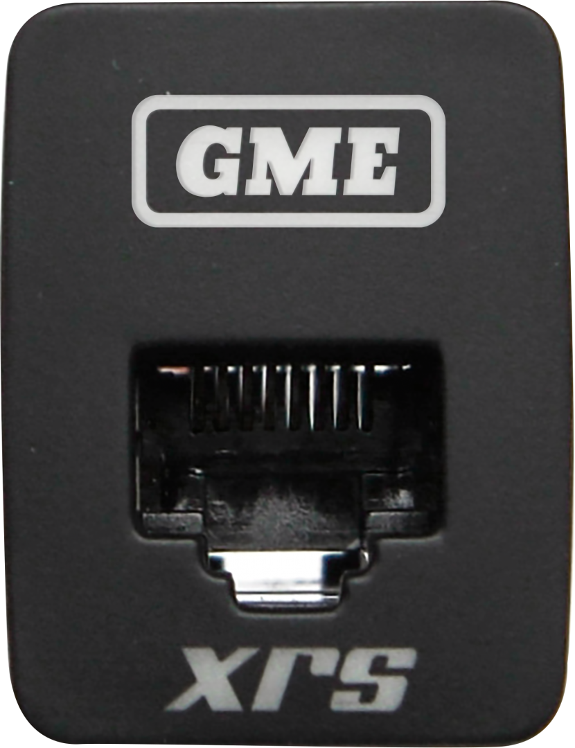 GME RJ45 Pass-Through Adaptor - Type 8 (White)
