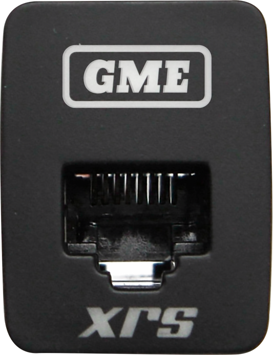 GME RJ45 Pass-Through Adaptor - Type 8 (White)