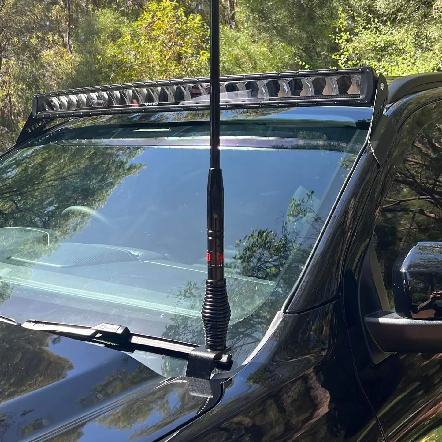GMF Ford Ranger RA (2022+) Bonnet Aerial UHF Antenna Bracket (035-BB)
