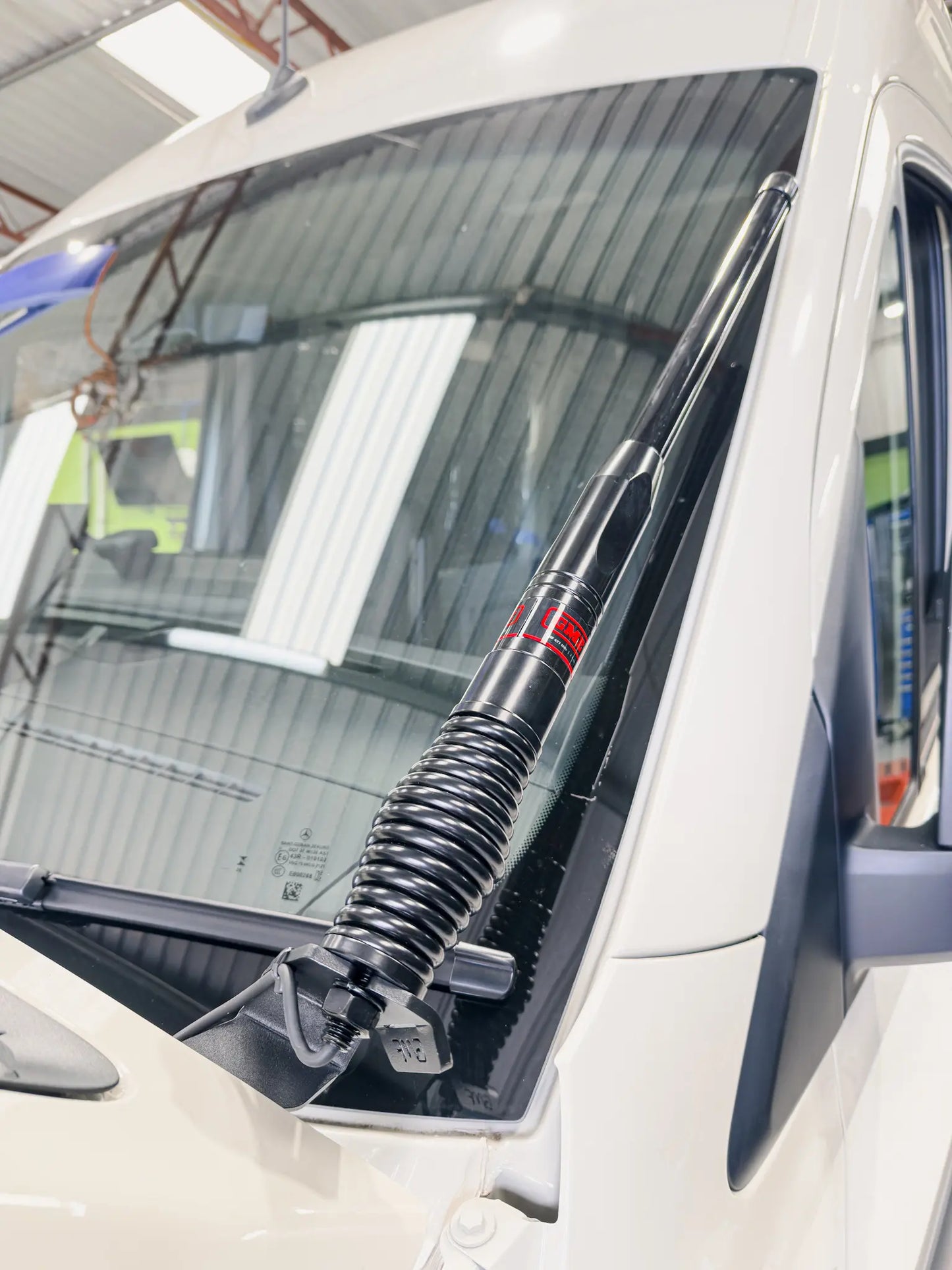 GMF4x4 Mercedes-Benz Sprinter Van (2019+) Bonnet UHF Antenna Bracket BB-088