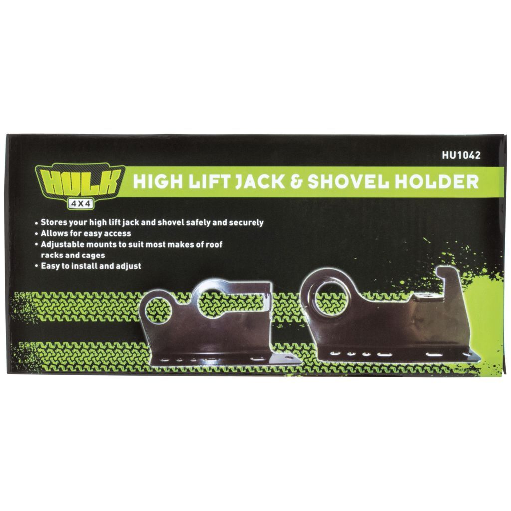 HULK 4x4 High Lift Jack & Shovel Holder