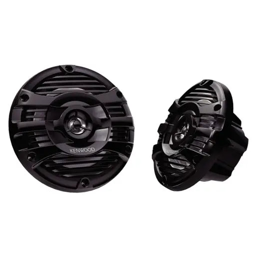 Kenwood Black Marine 2 Way Speakers 150 Watts 6.5"