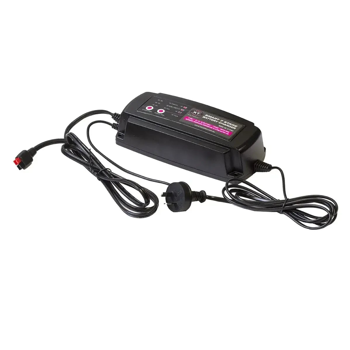 KT 12V 7-Stage Automatic Battery Charger – 2A / 4A / 8A