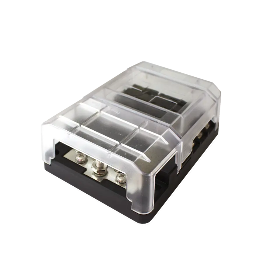 6 Way Fuse Box with Negative Bus and LED Fault Indicators - KT20032