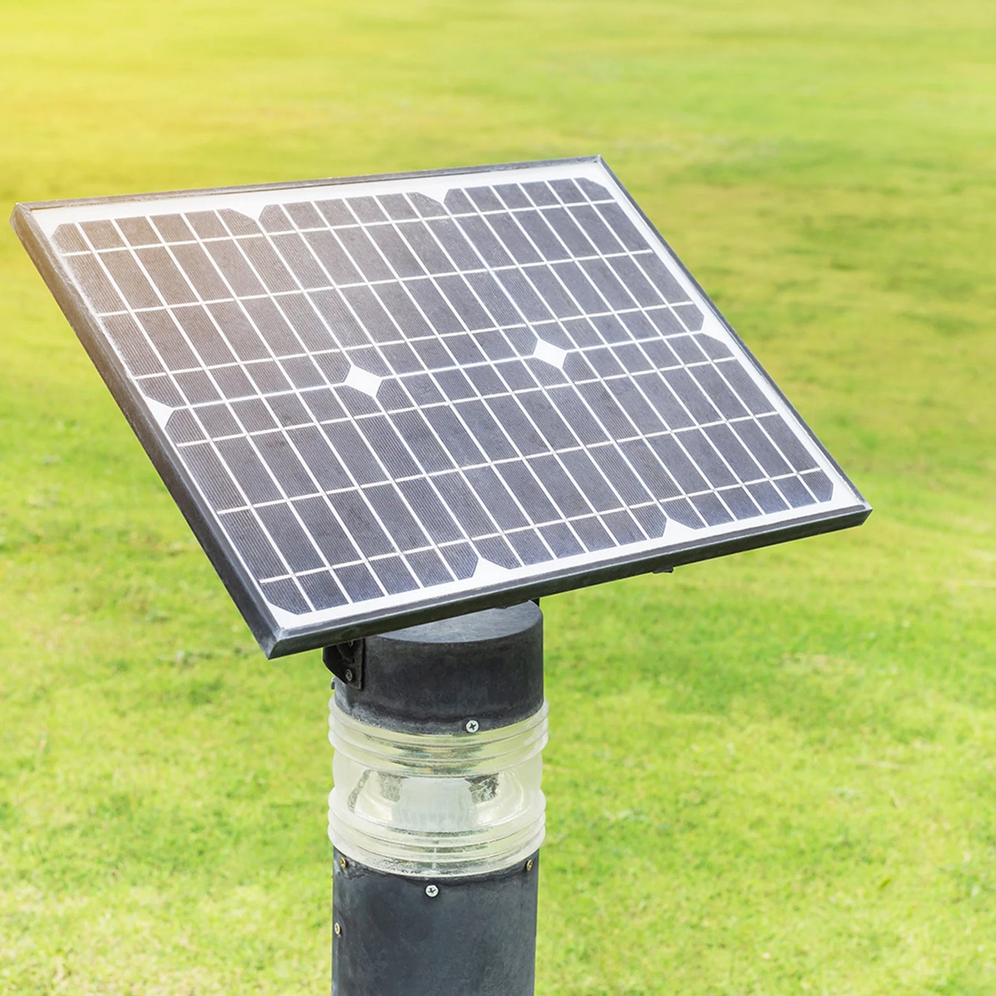 KT Solar 5 Watt, 12V Single Cell Monocrystalline Solar Panel