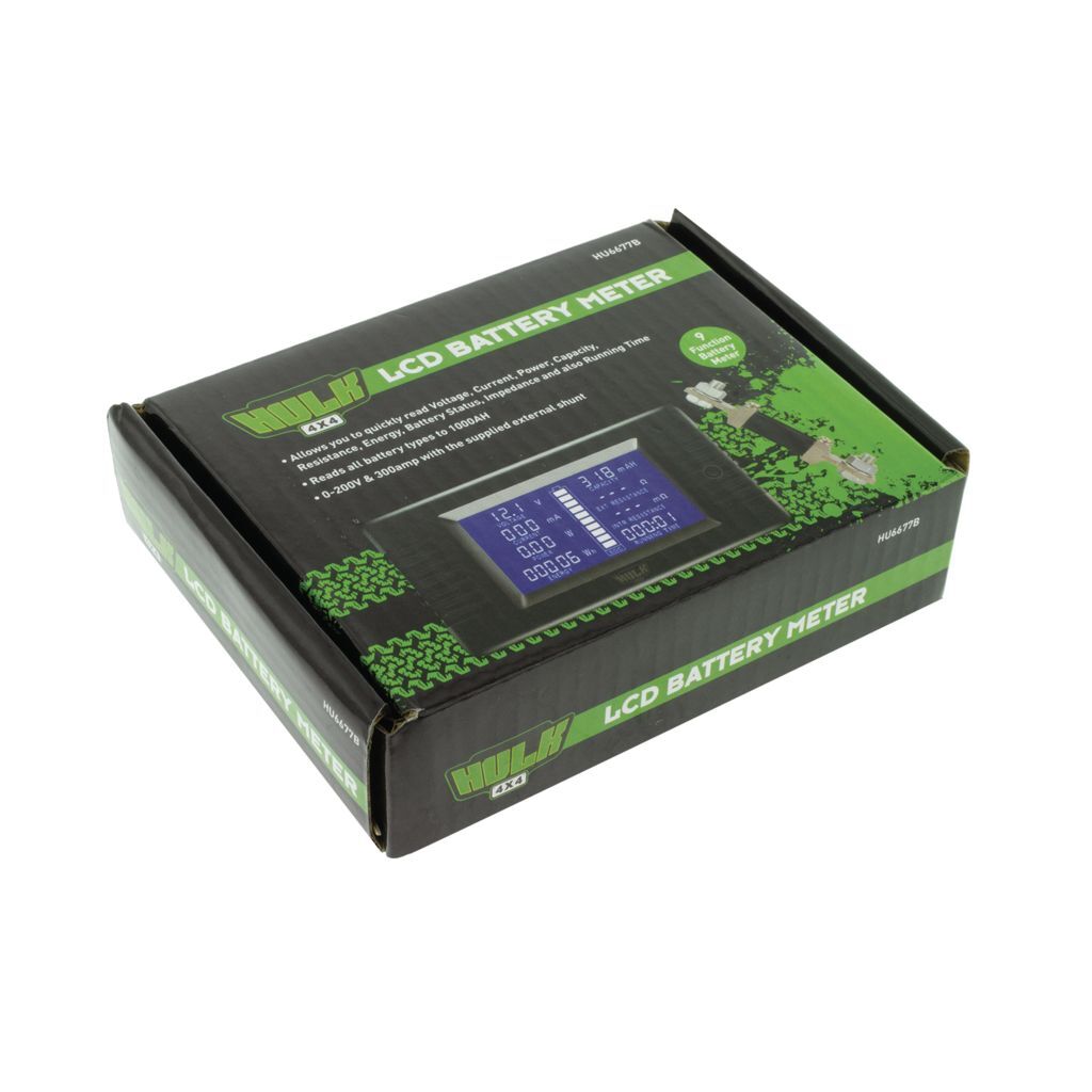 Hulk 4x4 LCD Battery Meter