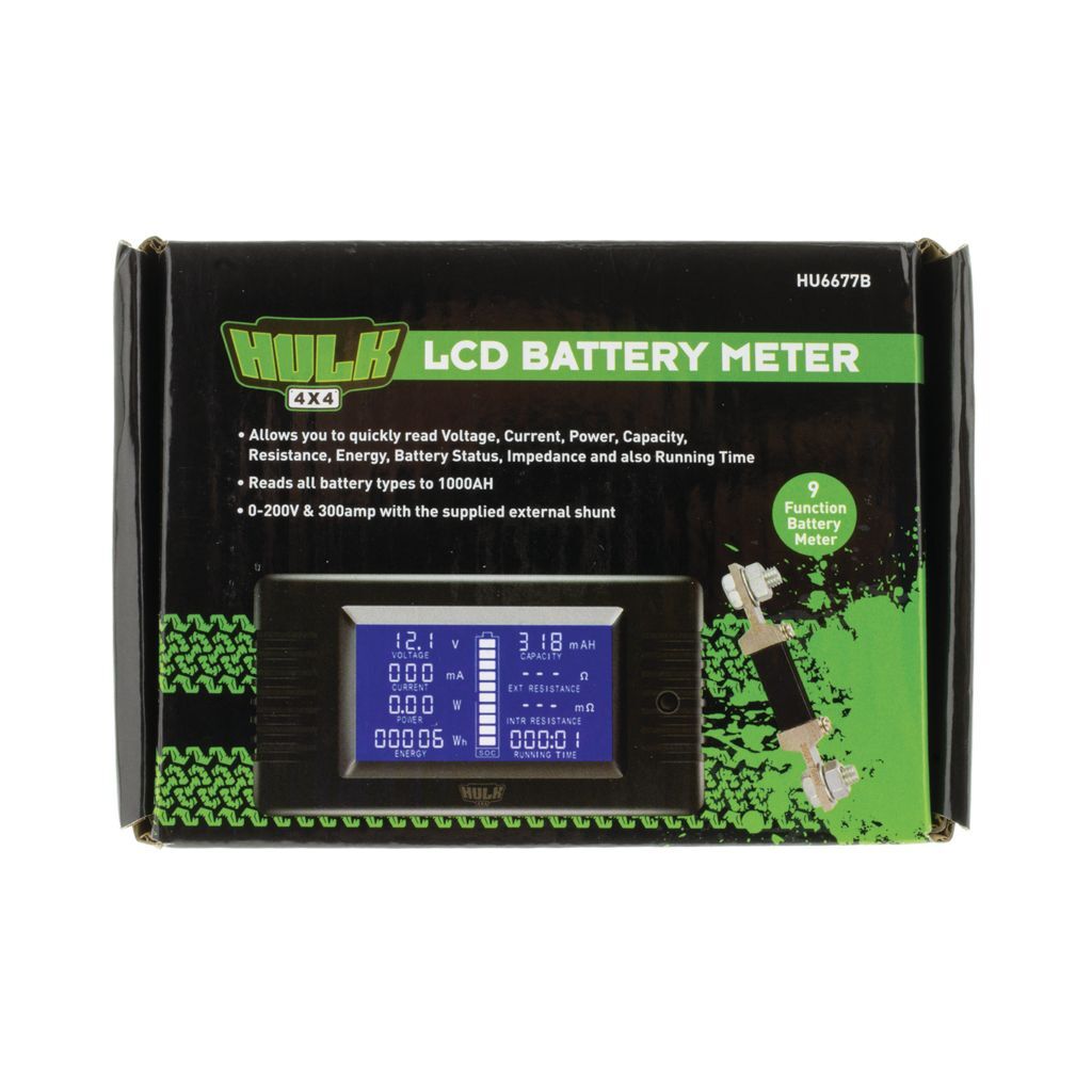 Hulk 4x4 LCD Battery Meter