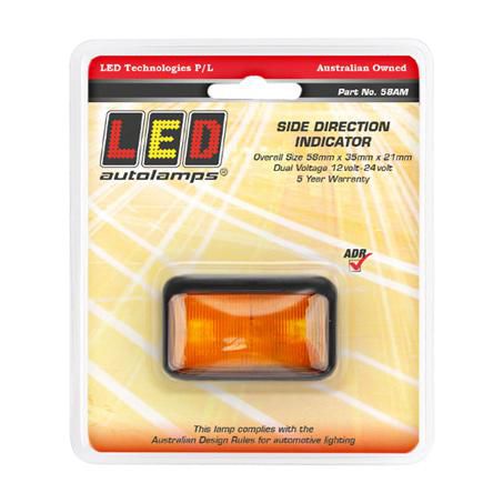 LED 10/30V Side Direction Indicator With 3 LEDs